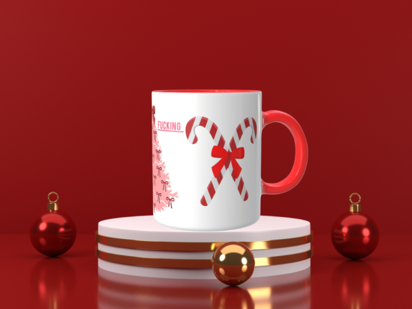 Świąteczny Kubek na Święta - Merry Fucking Christmas - obrazek 3